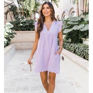 Brand New Lilac Lace Dress Romper